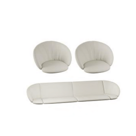 Coussins pour salon de jardin lounge Valiente – Classic Sofa Set