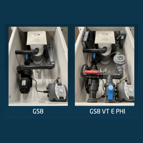 GS8 – Mur Filtrant Intégré pour Mini Piscine