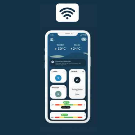 Coffret "GS CONNECT" pour mur filtrant GS existant