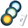 Projecteur SEAMAID Led blanc ou couleur avec télécommande pour piscine