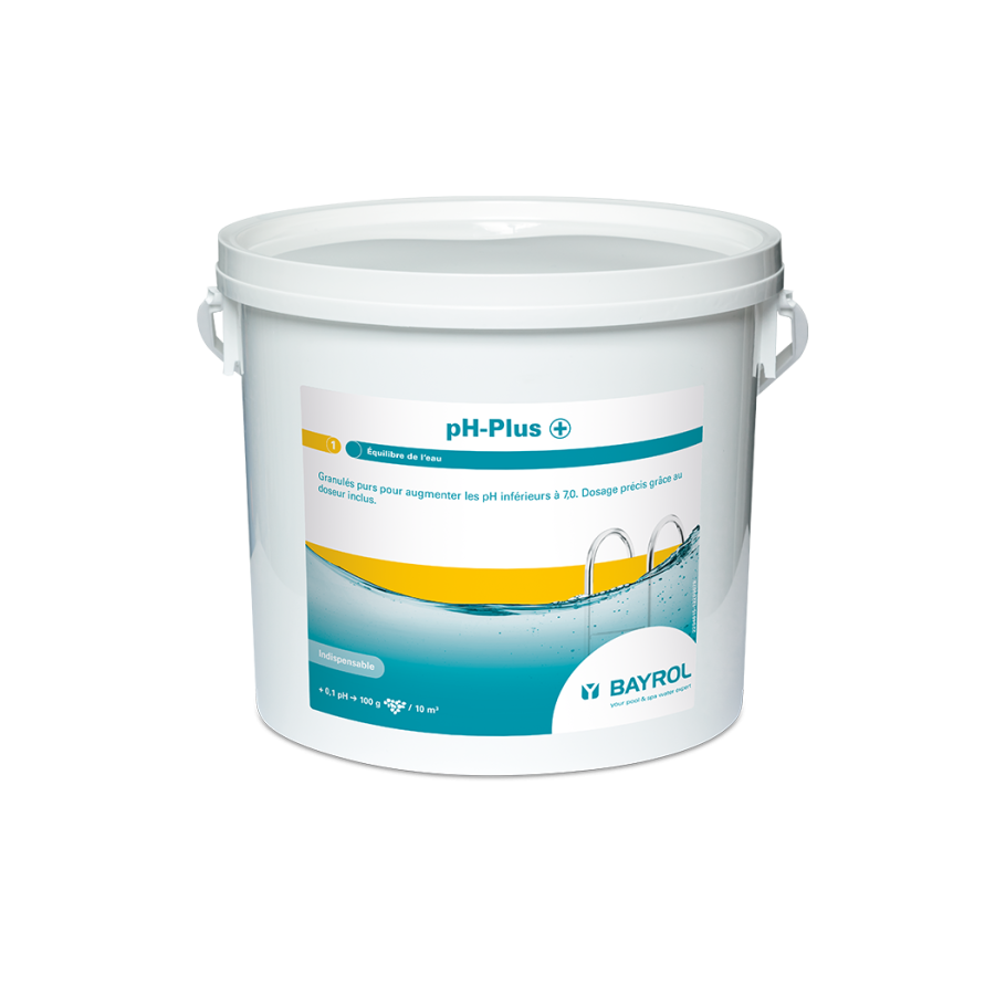 Granulés pH-Plus Bayrol pour corriger le pH de l’eau de piscine