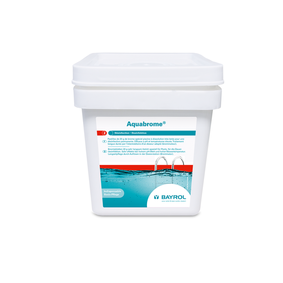 Pastilles de brome Aquabrome® 5 kg Bayrol – Désinfection longue durée sans odeur de chlore