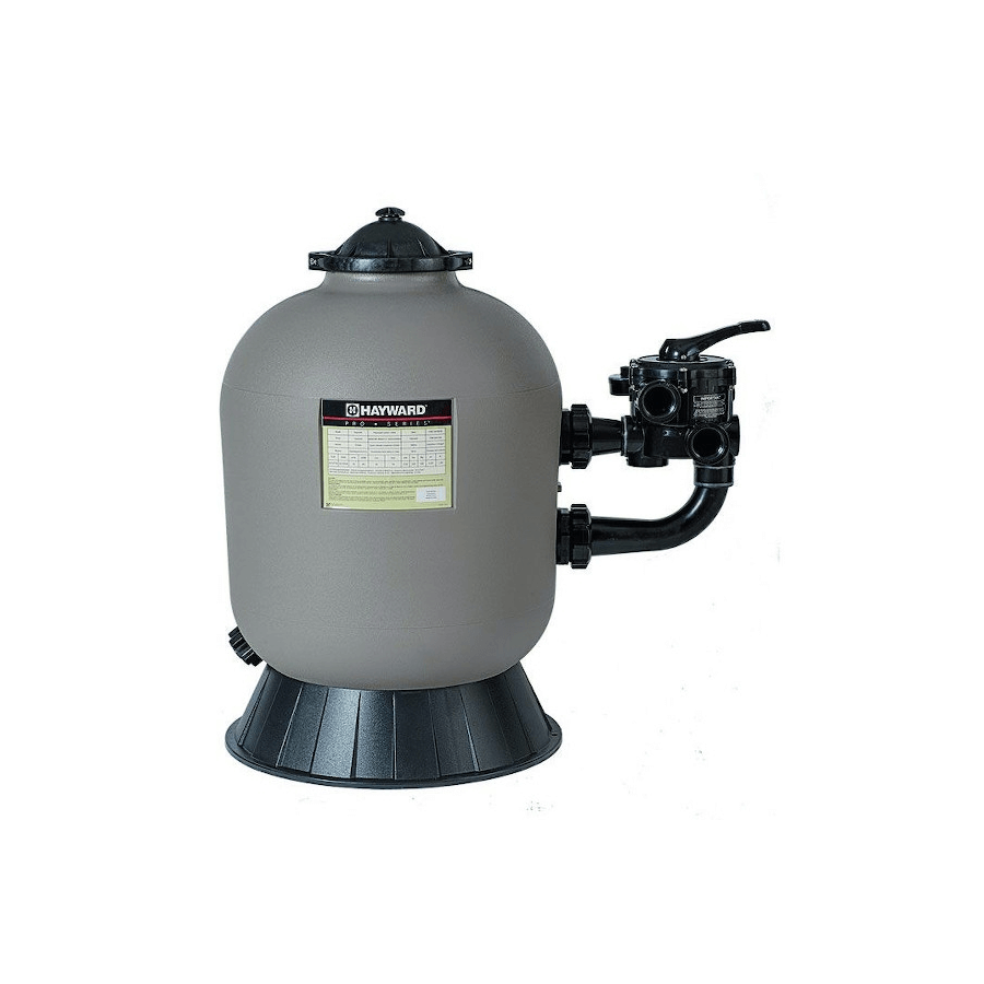 Filtre à sable Hayward Série PRO Side – Filtration haute performance avec cuve en polyéthylène haute densité et vanne latérale