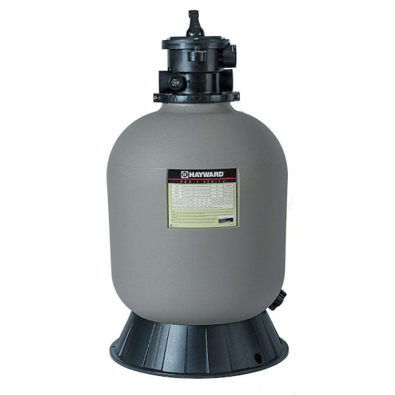 Filtre à sable Hayward Pro Series TOP – Cuve en polyéthylène haute densité, vanne 6 voies et filtration haute performance