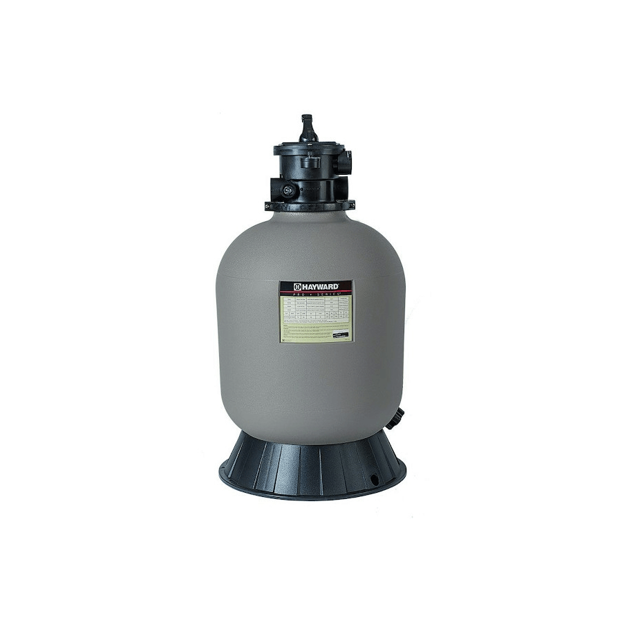 Filtre à sable Hayward Pro Series TOP – Cuve en polyéthylène haute densité, vanne 6 voies et filtration haute performance