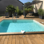 Piscine bois MINI DETENTE 4 x 2.50 m - prête à plonger
