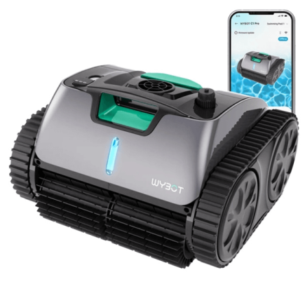 Robot Nettoyeur de Piscine WYBOT C1 - Nettoyage Automatique et Efficace