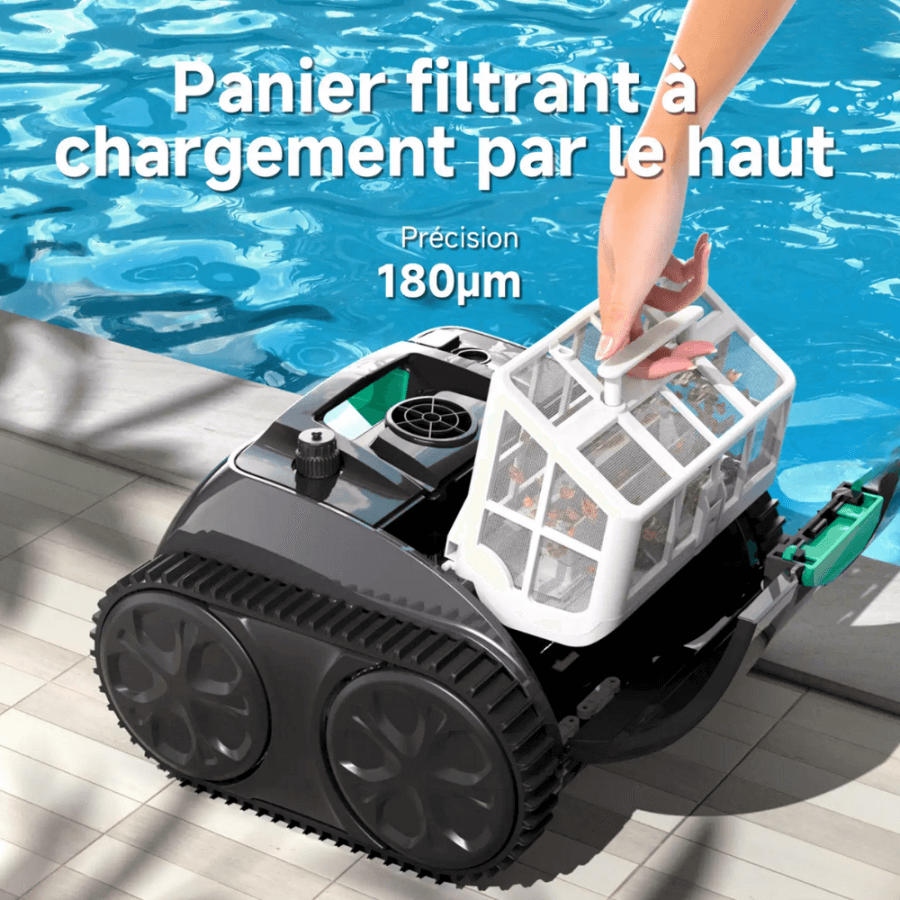 Robot Nettoyeur de Piscine WYBOT C1 - Nettoyage Automatique et Efficace