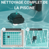 Robot de Piscine Sans Fil WYBOT S1 – Autonome, Connecté et Ultra Performant