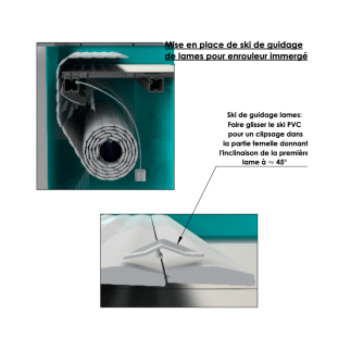 Ski d'orientation pour volet SOFATEC