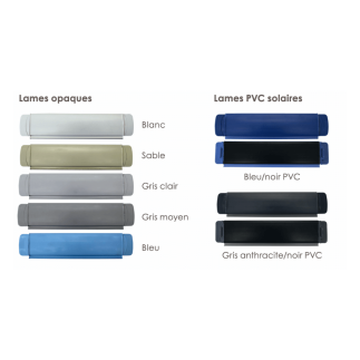 Ailette de volet de la marque APF à clipser de 350mm couleur selon type de lames