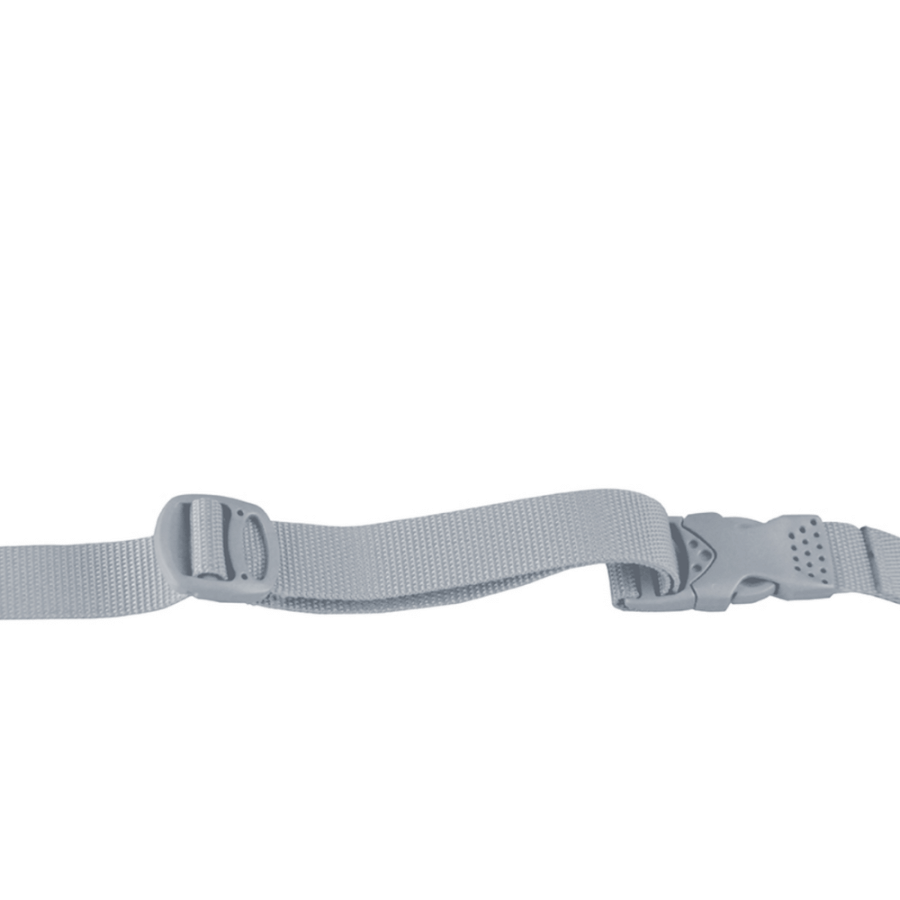 Boucle anti-soulèvement sur paroi avec lanière – ABRIBLUE gris clair