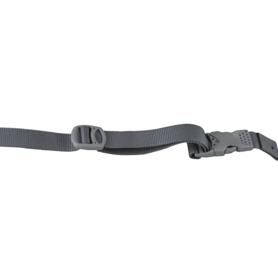 Boucle anti-soulèvement sur paroi avec lanière – ABRIBLUE gris foncé