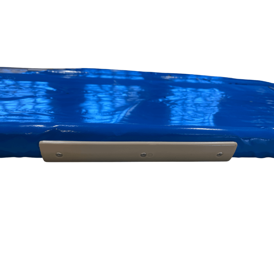 bâche à barres superieur bleu