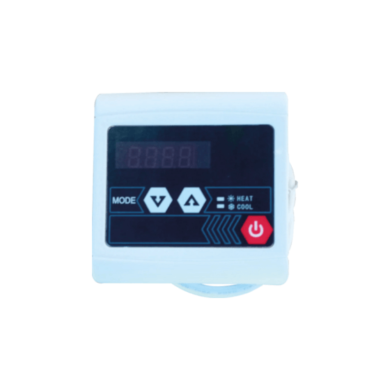 Clavier de commande pour pompe à chaleur AQUALUX avec connecteur