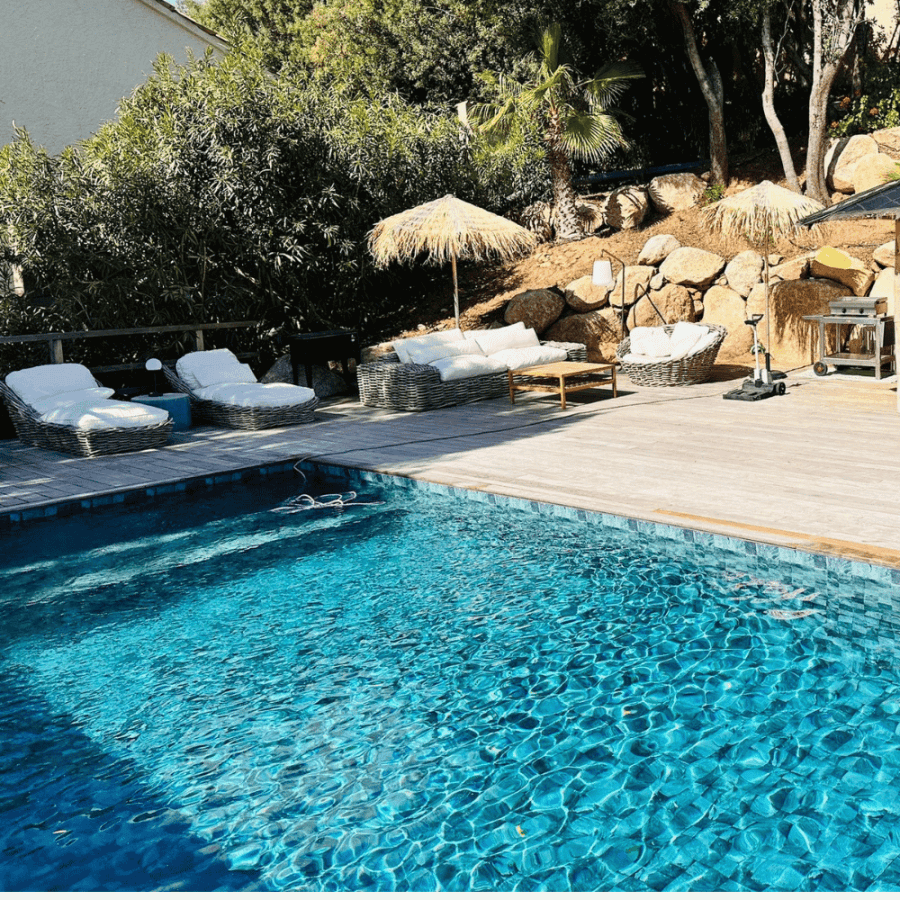 Piscine avec PVC armé 180/100 CGT ALKOR AQUASENSE SIGNATURE 3D fidji green