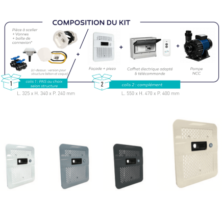 NIXI-D – Système de nage à contre-courant moderne pour piscine