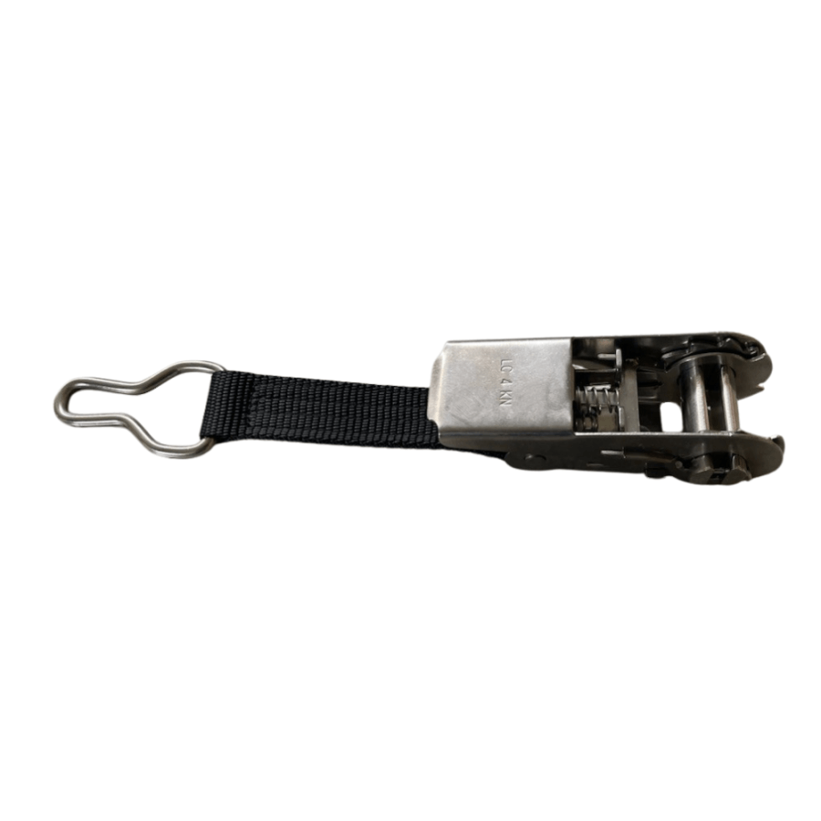 Cliquet inox de fixation pour bâche de piscine – Lot de 4