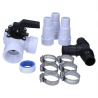 Kit ByPass Ø32/38 mm pour pompe à chaleur – Installation simplifiée pour piscine hors-sol