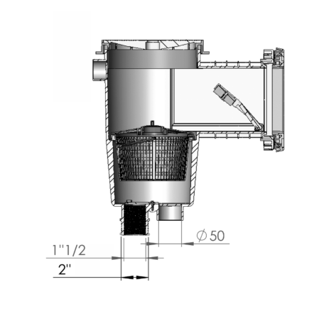 Skimmer Liner Standard 15L Petite meurtrière ASTRAL