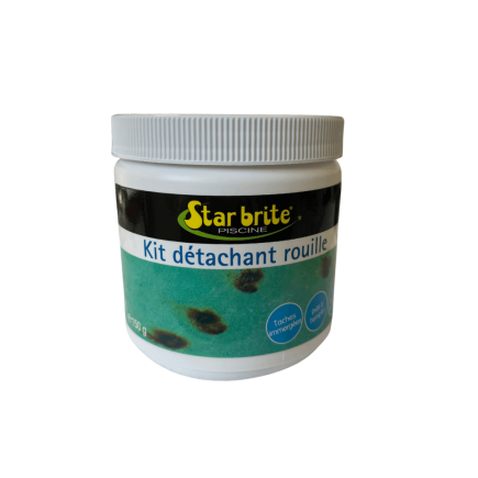 Kit détachant rouille pour piscine vu de face