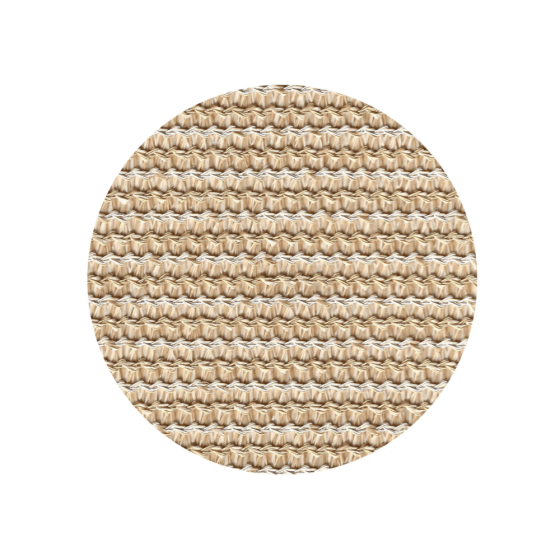 Pouf Flottant XL Coquillage – MX Home raphia zoom sur la matière