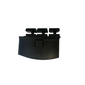 Bouchons noirs pour lames polycarbonate – SOFATEC vu du dessous avec ailette