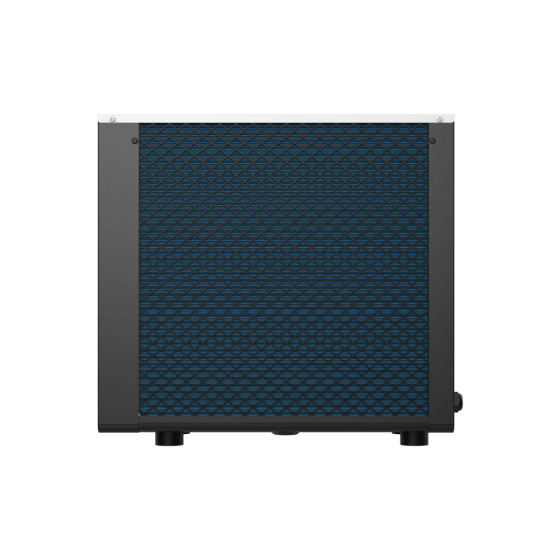 Pompe à chaleur Poolex Mag Full Inverter pour petit bassin de coté de dos
