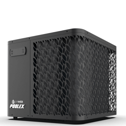 Pompe à chaleur pour spa Poolex Spawer O'Spa vu de coté opposé