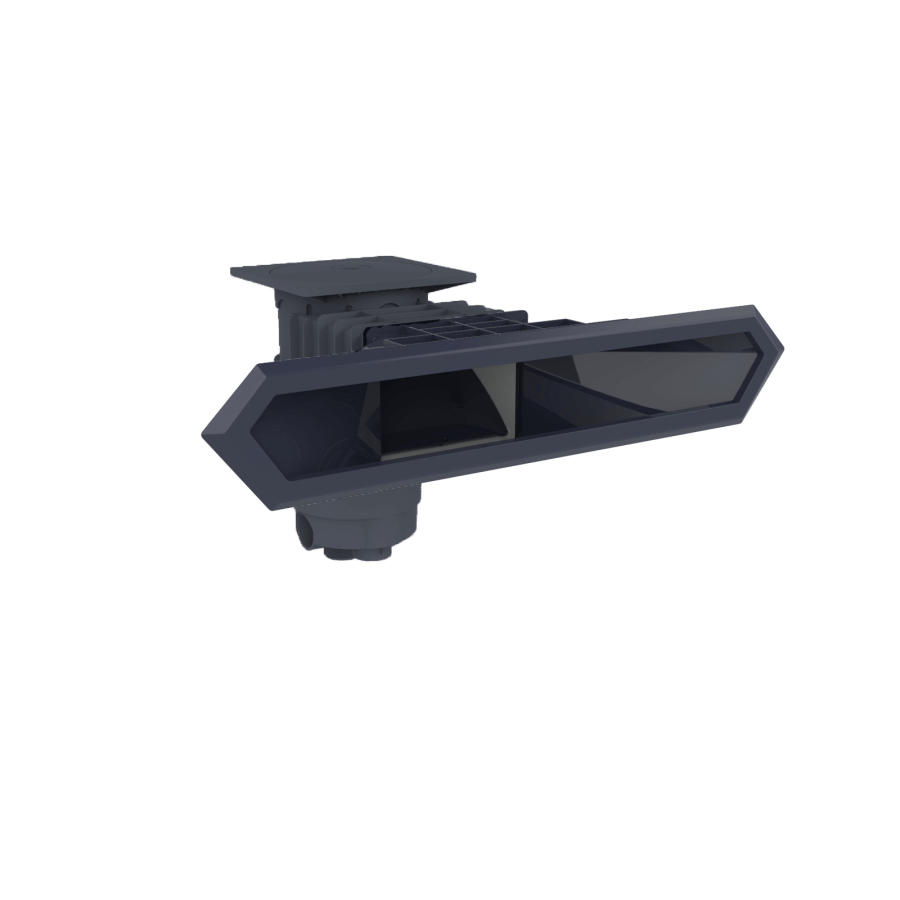 Skimmer miroir WELTICO WE-LINE A800 Anthracite