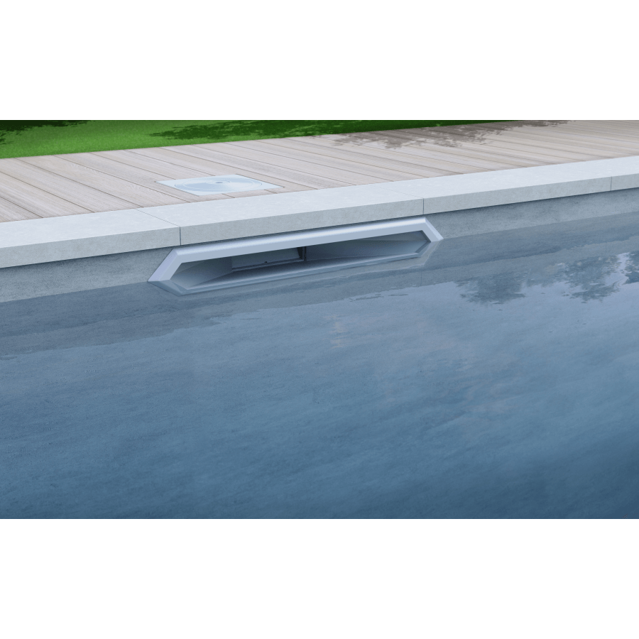 Skimmer miroir WELTICO WE-LINE A800 Blanc en eau