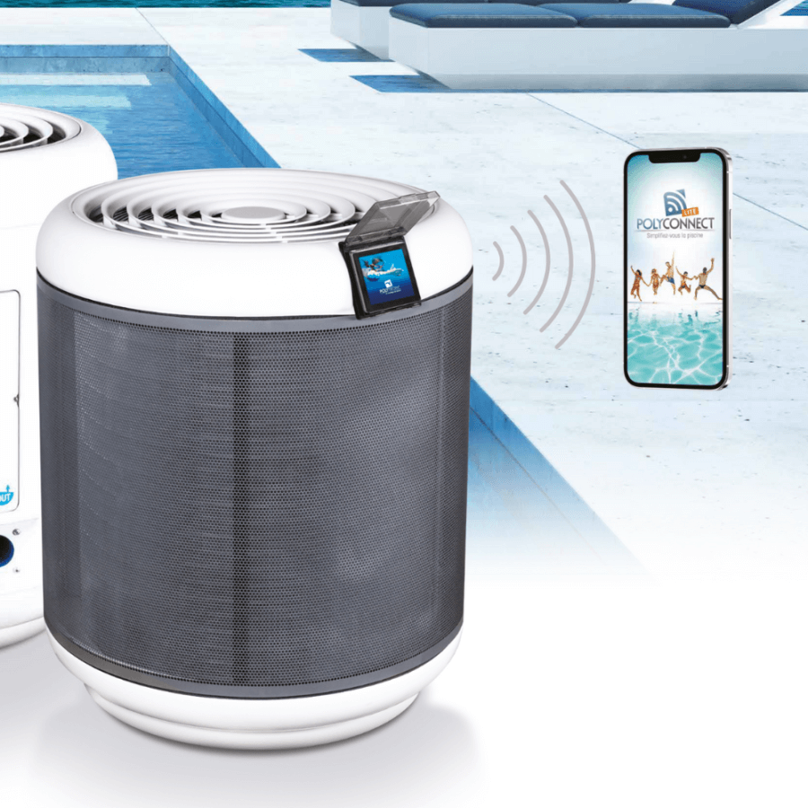 Pompe à chaleur piscine OTTIMO – Full Inverter vue de face