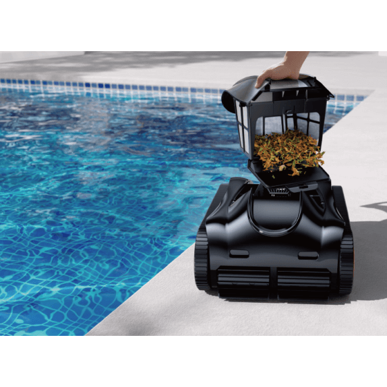 Robot piscine sans fil K25 – iGarden nettoyage panier