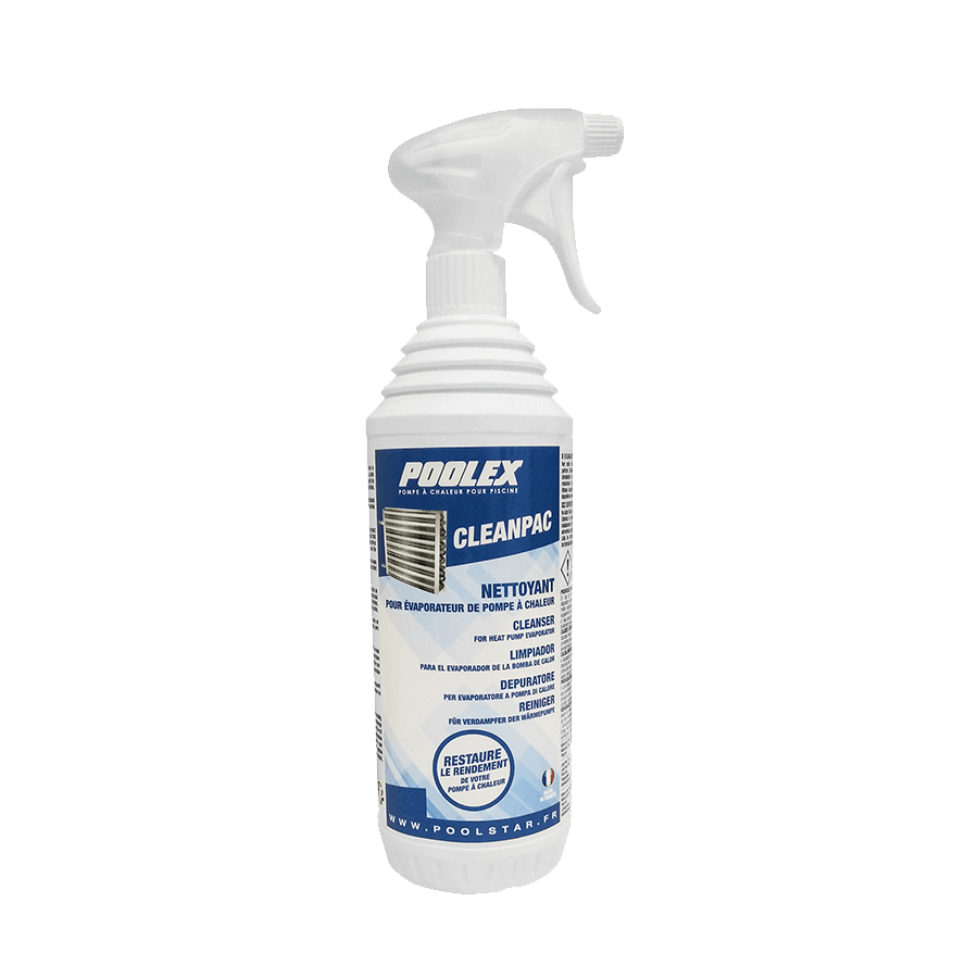 Nettoyant pour pompe à chaleur POOLEX CLEANPAC