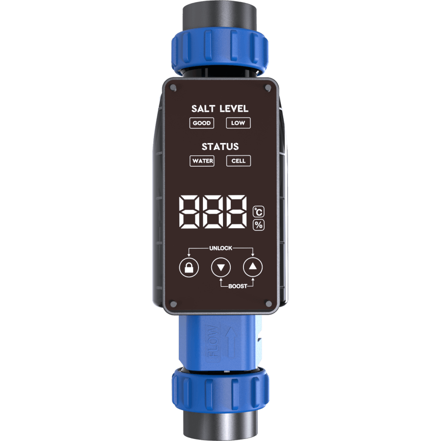 Interface Électrolyseur Emaux SSC Nano+20 vue de dessus