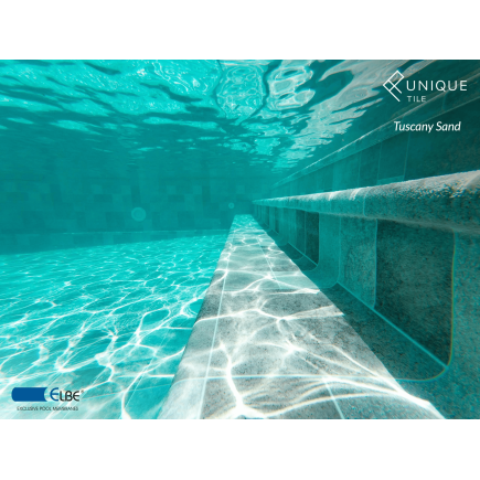 PVC armé ELBE Unique Tile 180/100 ème - 41,25 m²