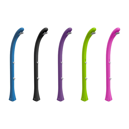 Douche solaire Design SO HAPPY 28L en PEHD recyclable toutes les couleurs
