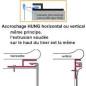 Profilé Hung Angle Aluminium - R15 cm - Construction piscine