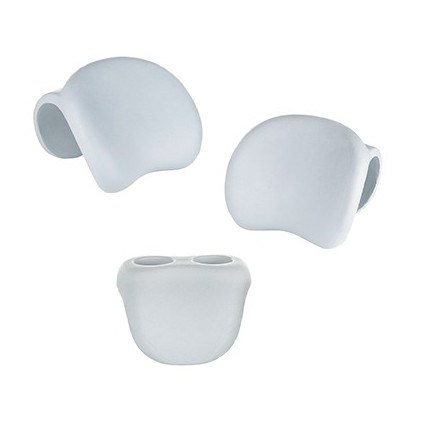 Lot de 2 appuie-têtes et 1 porte-gobelet pour spa gonflable