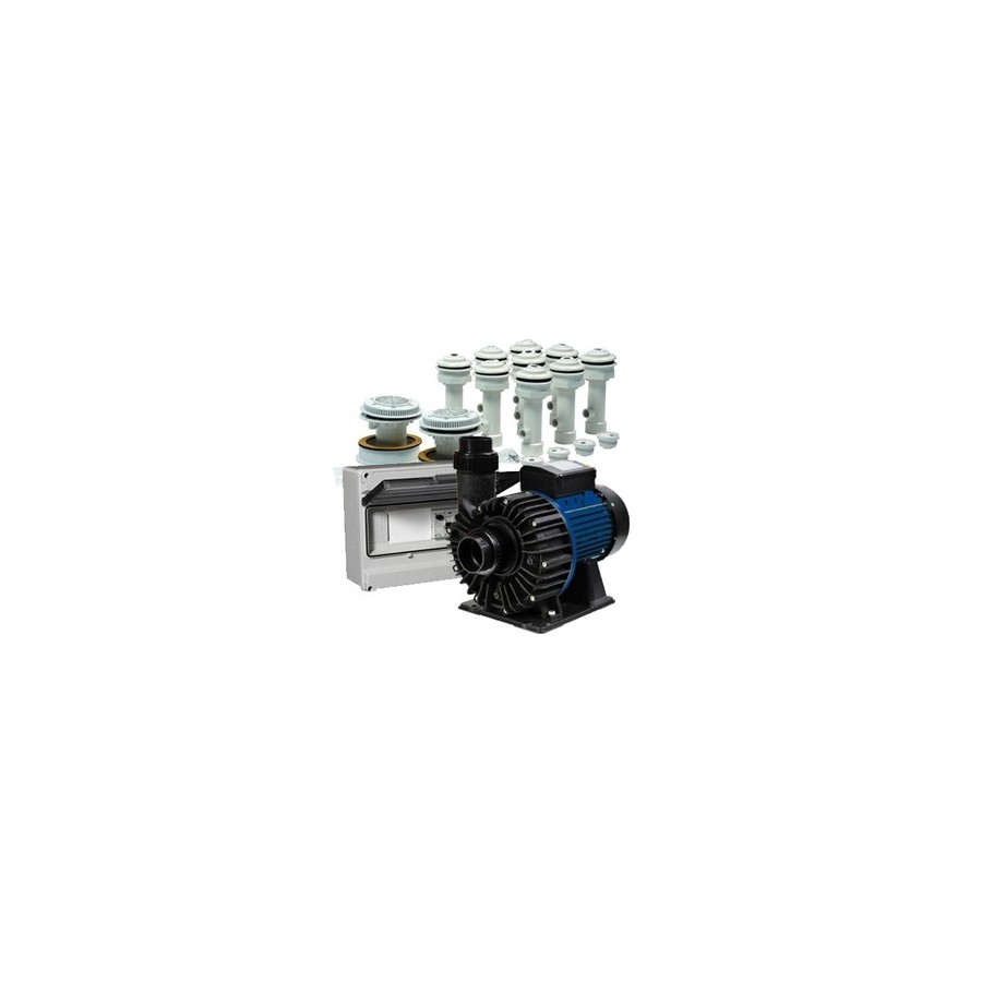 Kit hydro-jet 4 ou 9 buses pour piscine Kit hydro-jet 4 ou 9 buses pour piscine