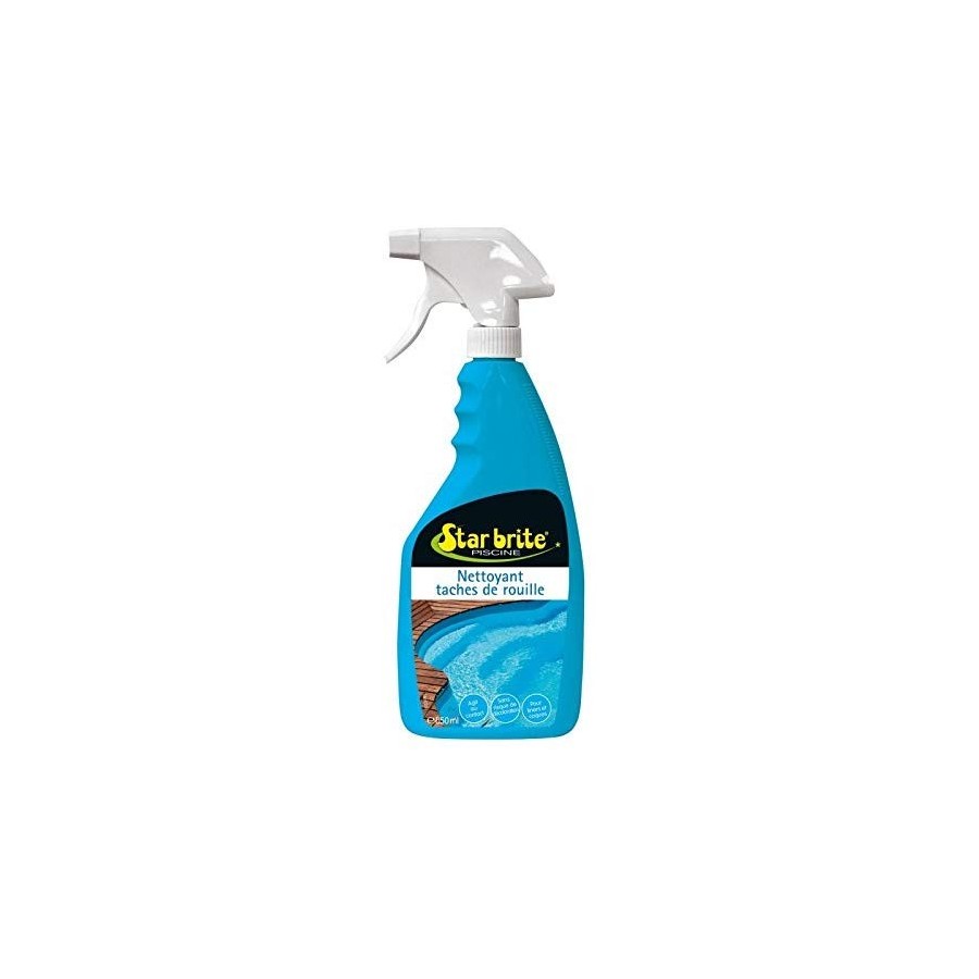 Détachant tâches de rouille pour liner et coque de piscine Détachant tâches de rouille pour liner et coque de piscine