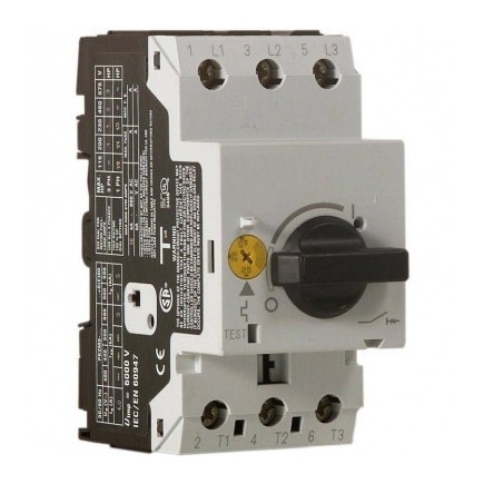 Disjoncteur tripolaire SUN PRO Line pour protection de pompe