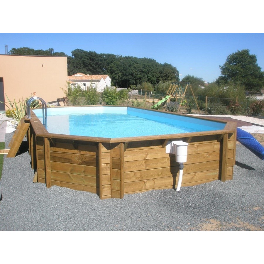 Piscine bois POLY MEDIUM octo qualité professionnelle Piscine bois POLY MEDIUM octo qualité professionnelle