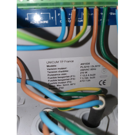 Coffret électrique 24V 250Nm MIT3210 StopFlow