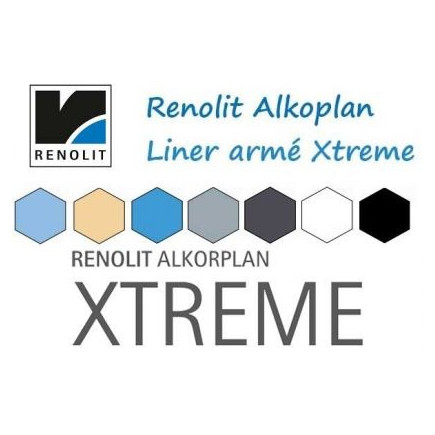 PVC armé ALKORPLAN XTREME 150/100 ème 2,05 x 25 ml - Rouleau 51,25m²