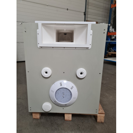 Mur filtrant complet MIROIR pour piscine jusqu'à 8x4x1.5