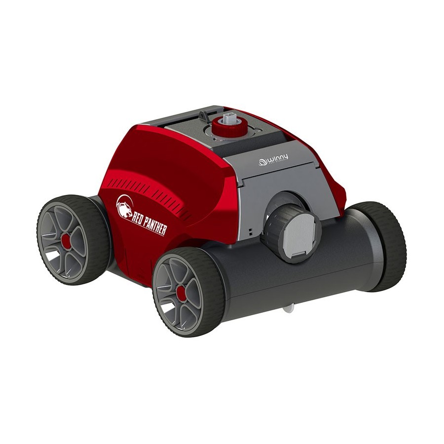 Robot électrique RED PANTHER pour piscine jusqu'à 100m² image de synthèse