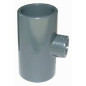 Té réduit femelle diam 50 PVC pression à coller pour PISCINE