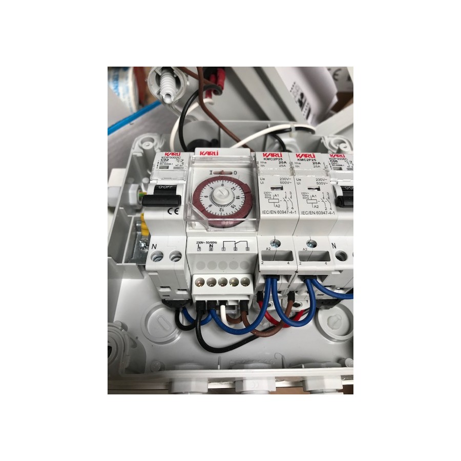 Horloge de programmation pour coffret de filtration Bloc Filtrant FB et MX Horloge de programmation pour coffret de filtration Bloc Filtrant FB et MX