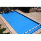 Couverture en mousse SUPERFOAM modèle LUXE 8mm sur mesures pour bassin 8,20x4m